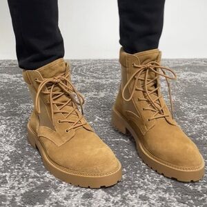 Saint Morta Legion Leather Combat Boots 12 NIB